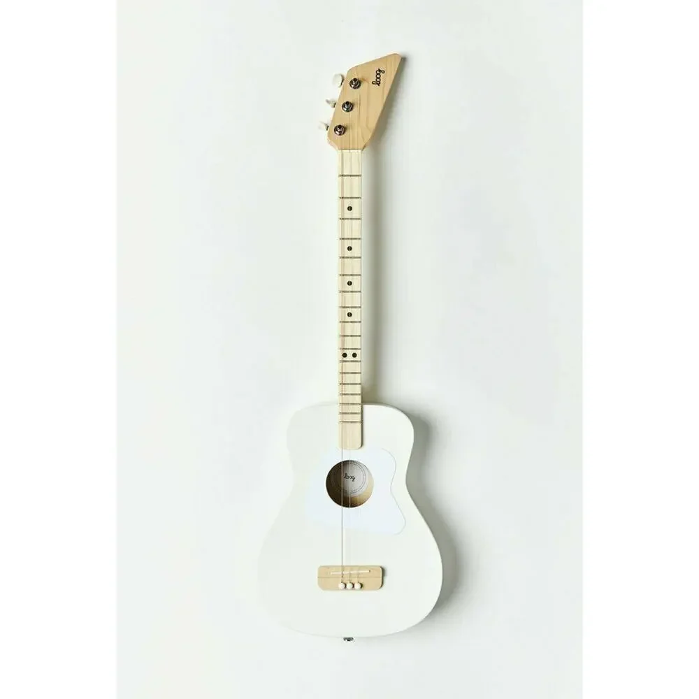 Loog Pro Children's Acoustic Guitar - White - LGPRCAW - Picture 1 of 3